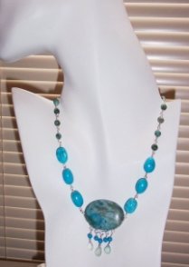 Turquoise Jasper Pendant