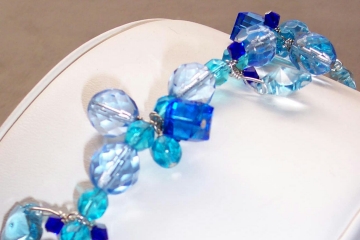 Blue Crystal Bracelet